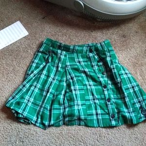 Checkered skirt
